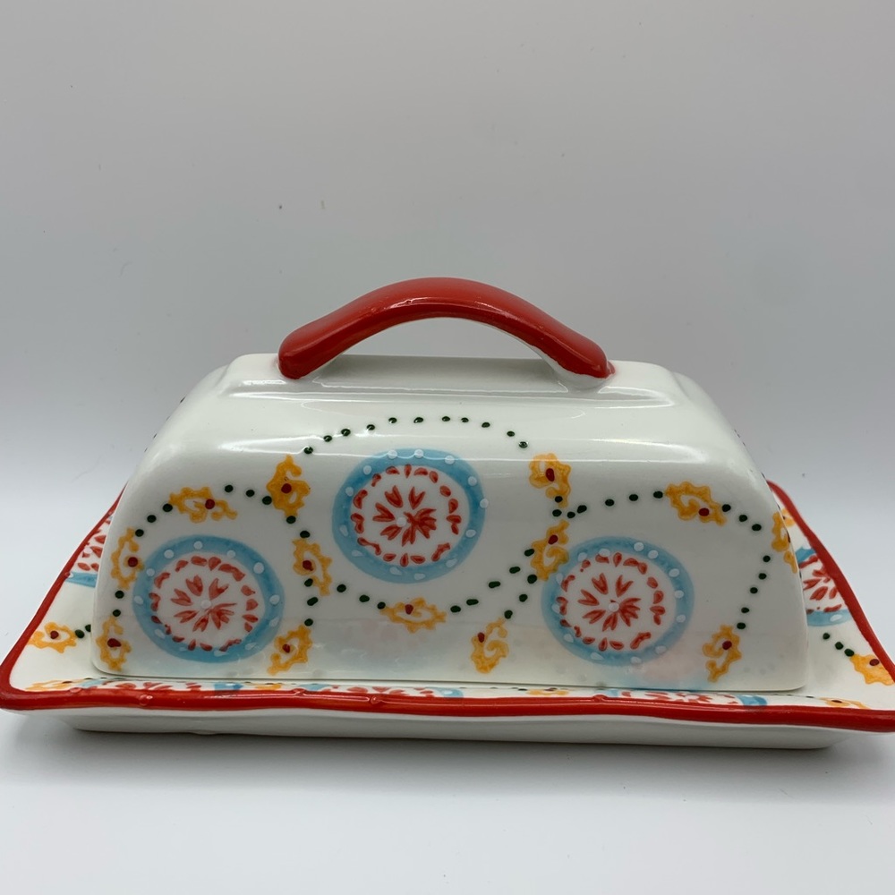 50% off sale Ends Feb 3rd!!Bohemian Style Butter Dish